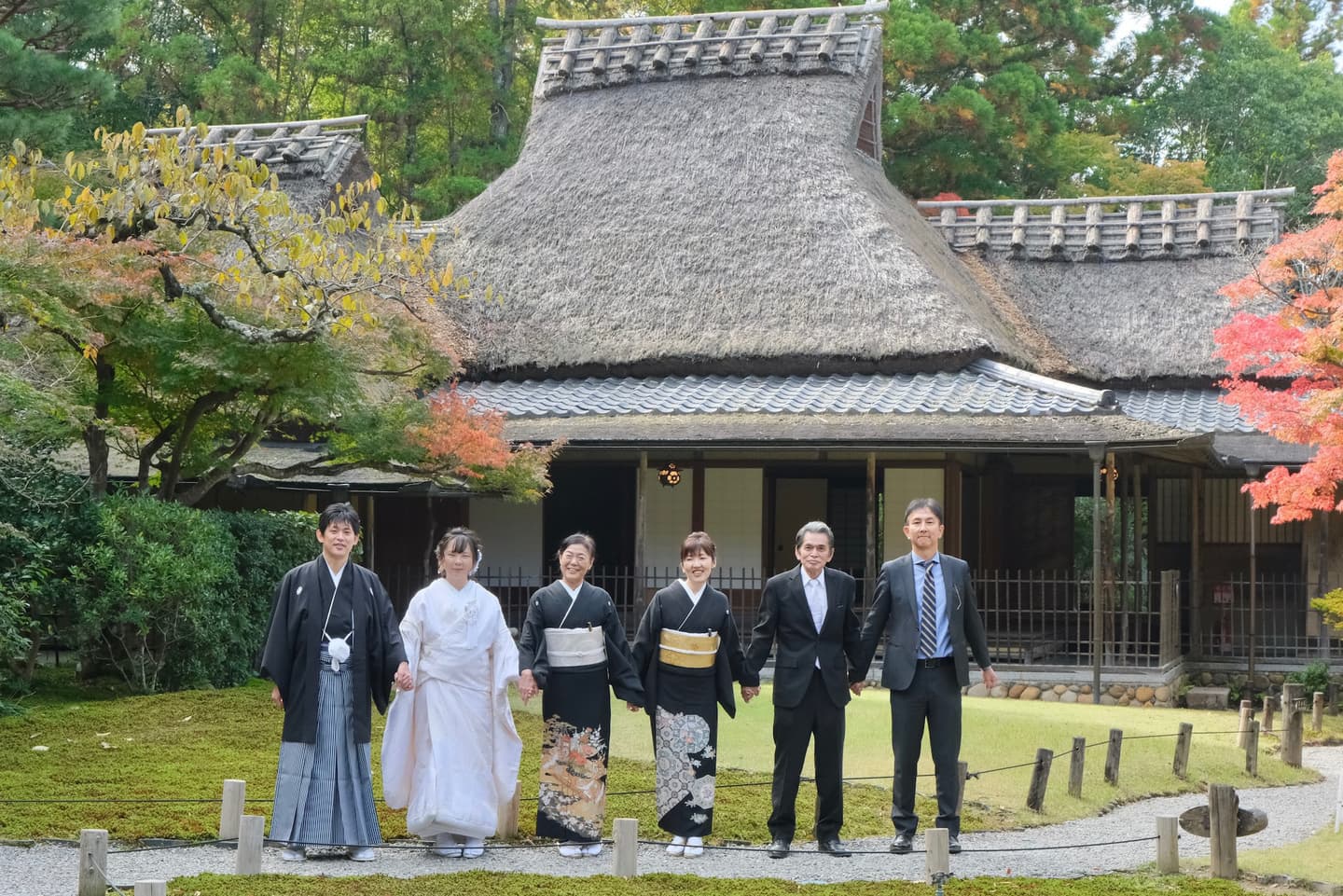 奈良で和装前撮りフォトウェディングの写真