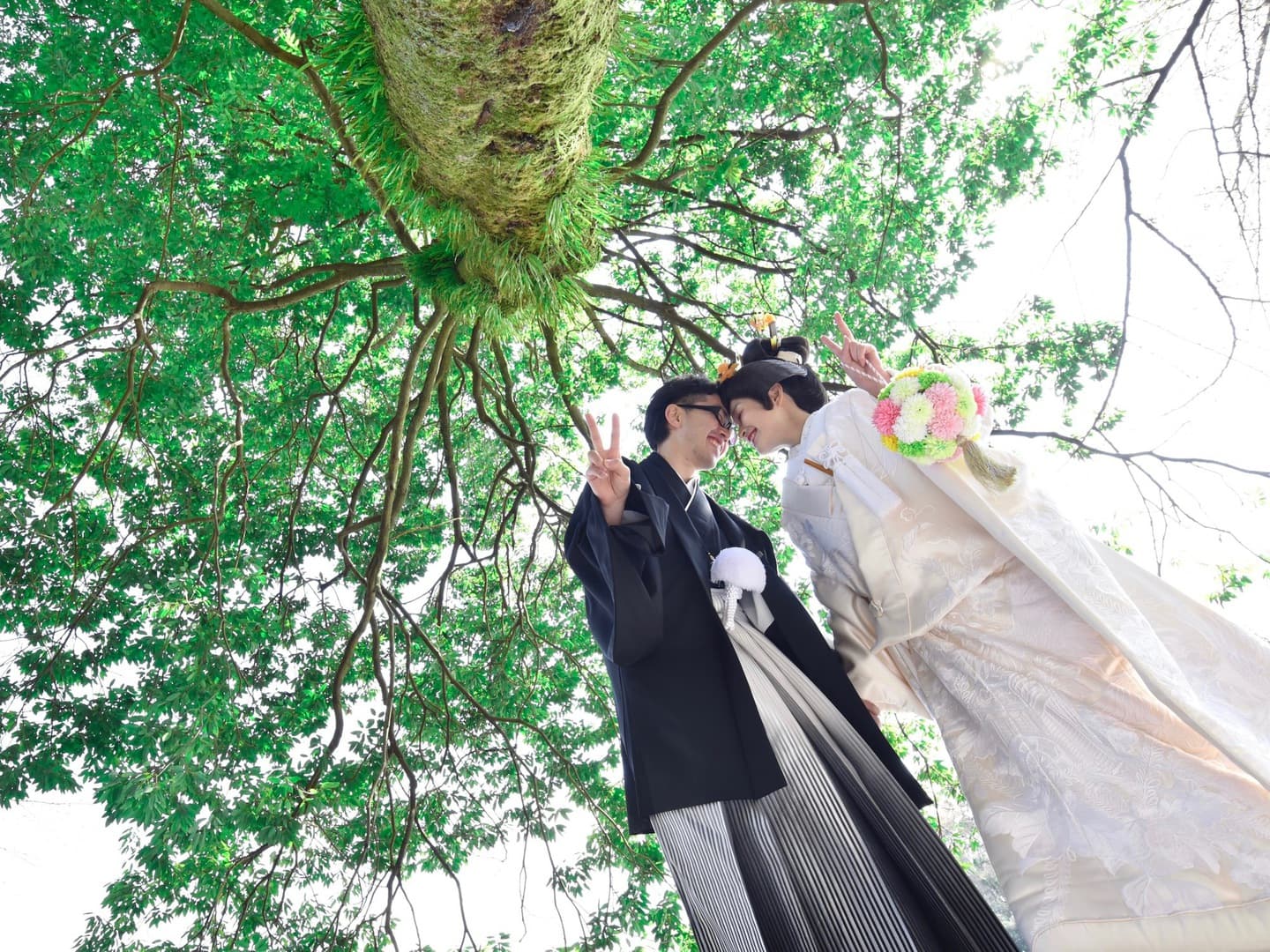 奈良のフォトウエディングの写真