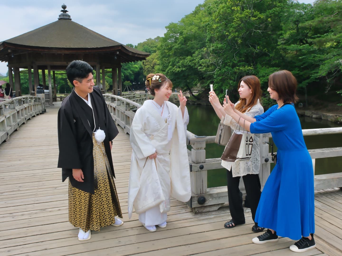 奈良でフォトウエディングの写真