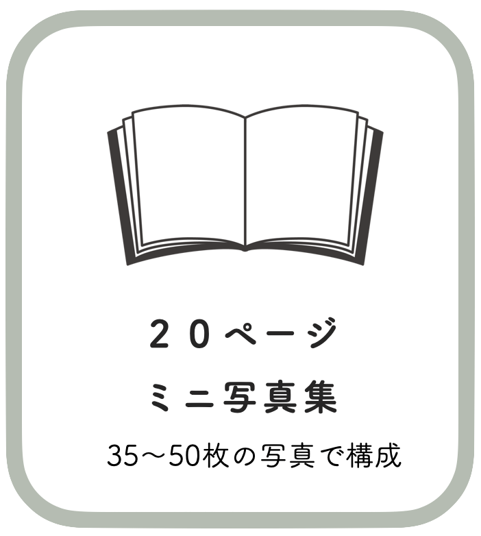 ２０ページフォトブック