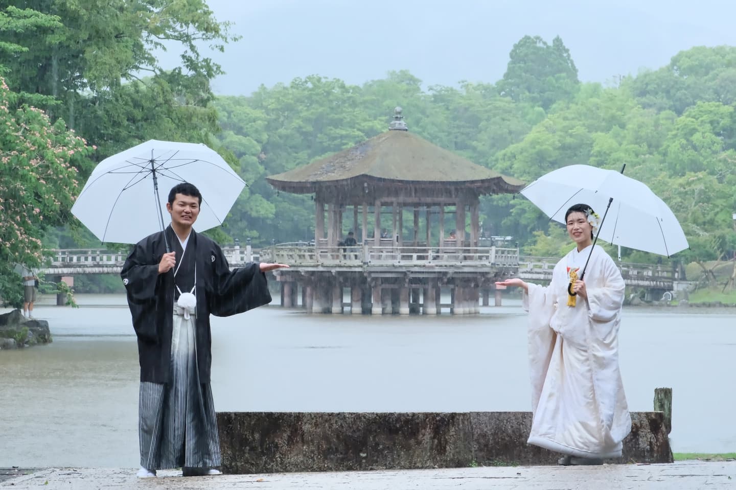 奈良で和装フォトウェディングの衣装