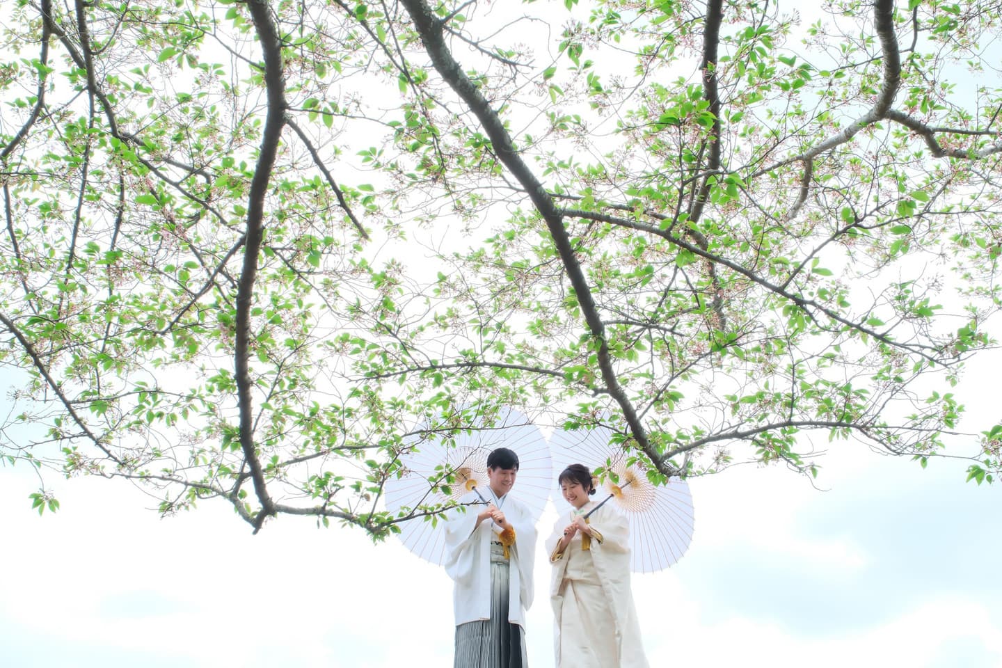 奈良で和装フォトウエディングの花嫁。