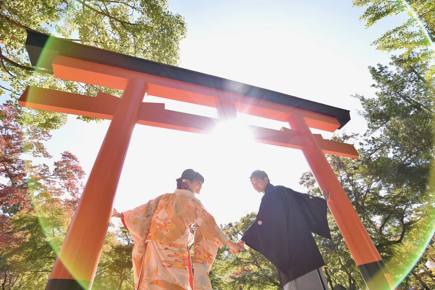 奈良の夏フォトウェディング