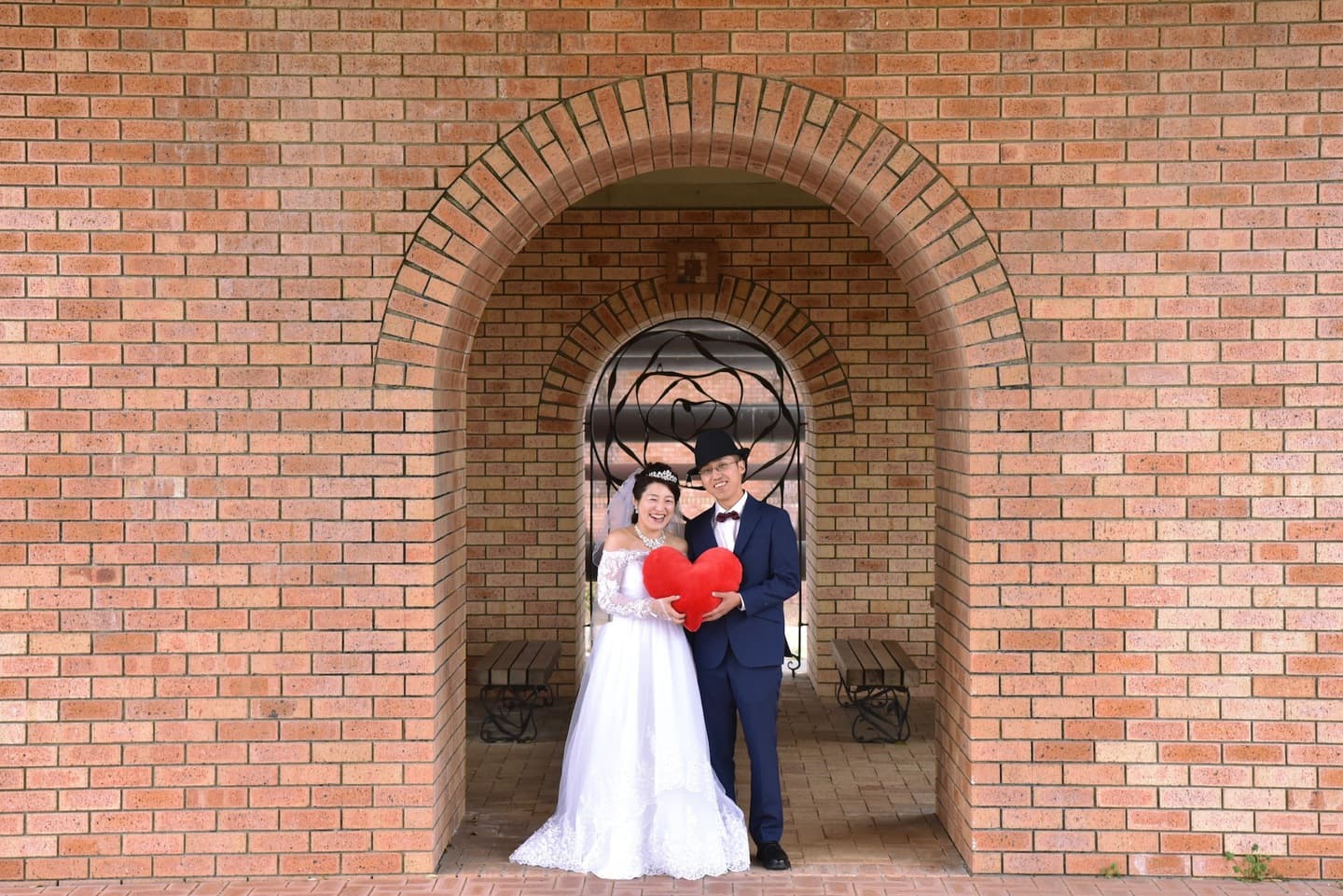 奈良でフォトウエディングの花嫁