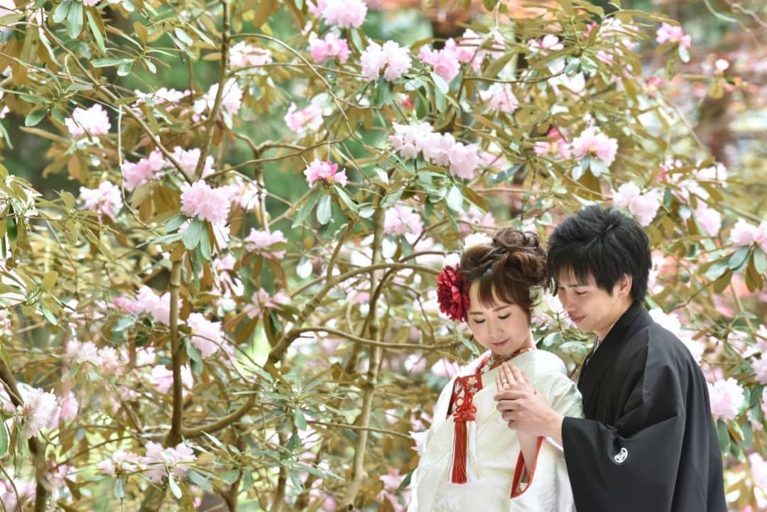 奈良の室生寺での前撮り和装フォトウェディング