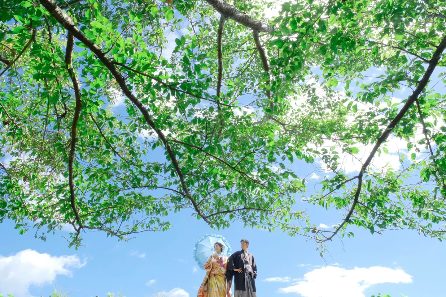 奈良で和装前撮りフォトウェディングの花嫁