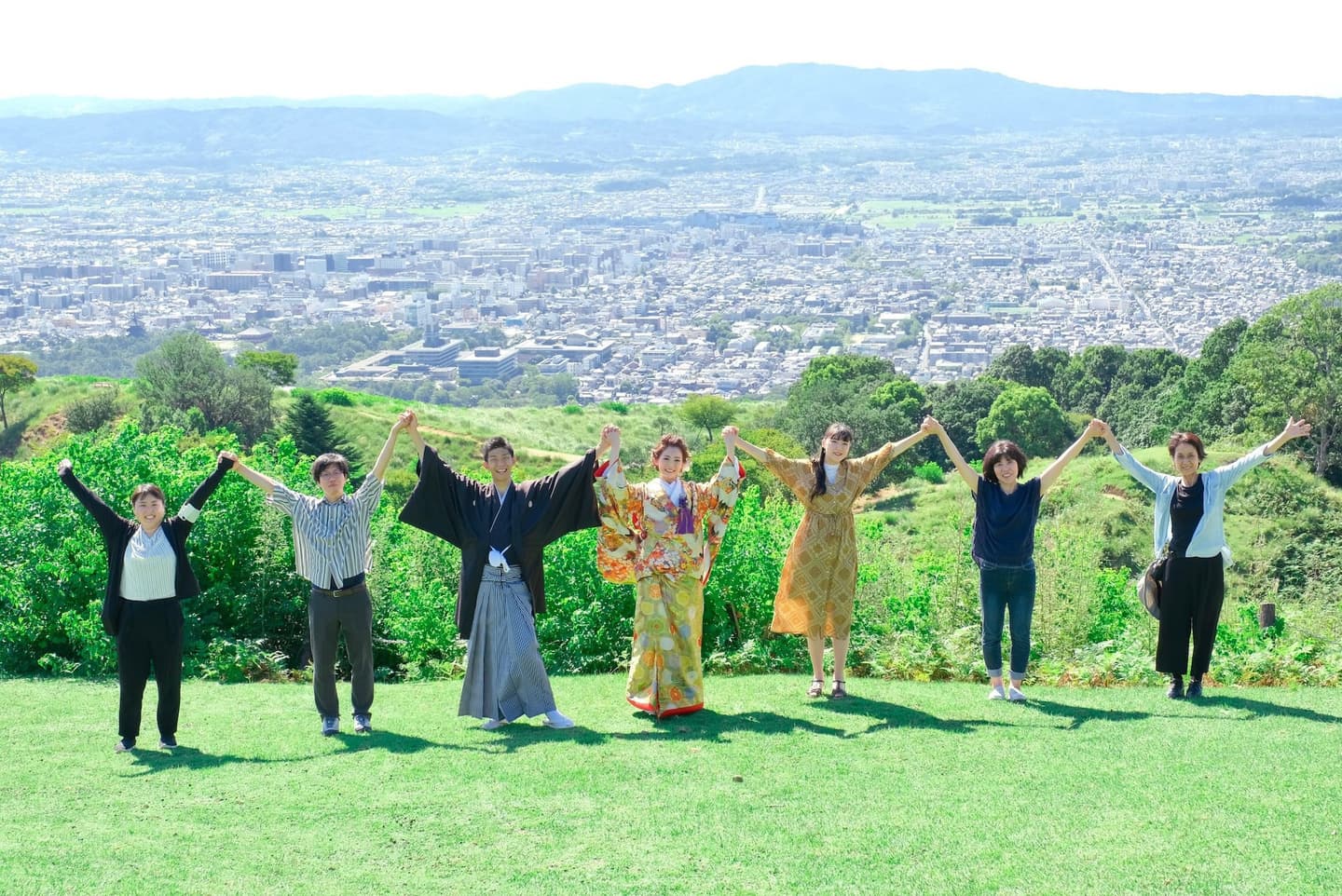 奈良で和装前撮りフォトウェディングの写真