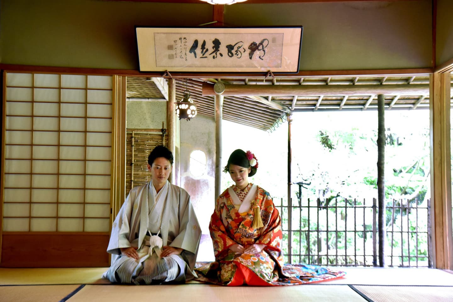 奈良で和装前撮りフォトウェディングの写真