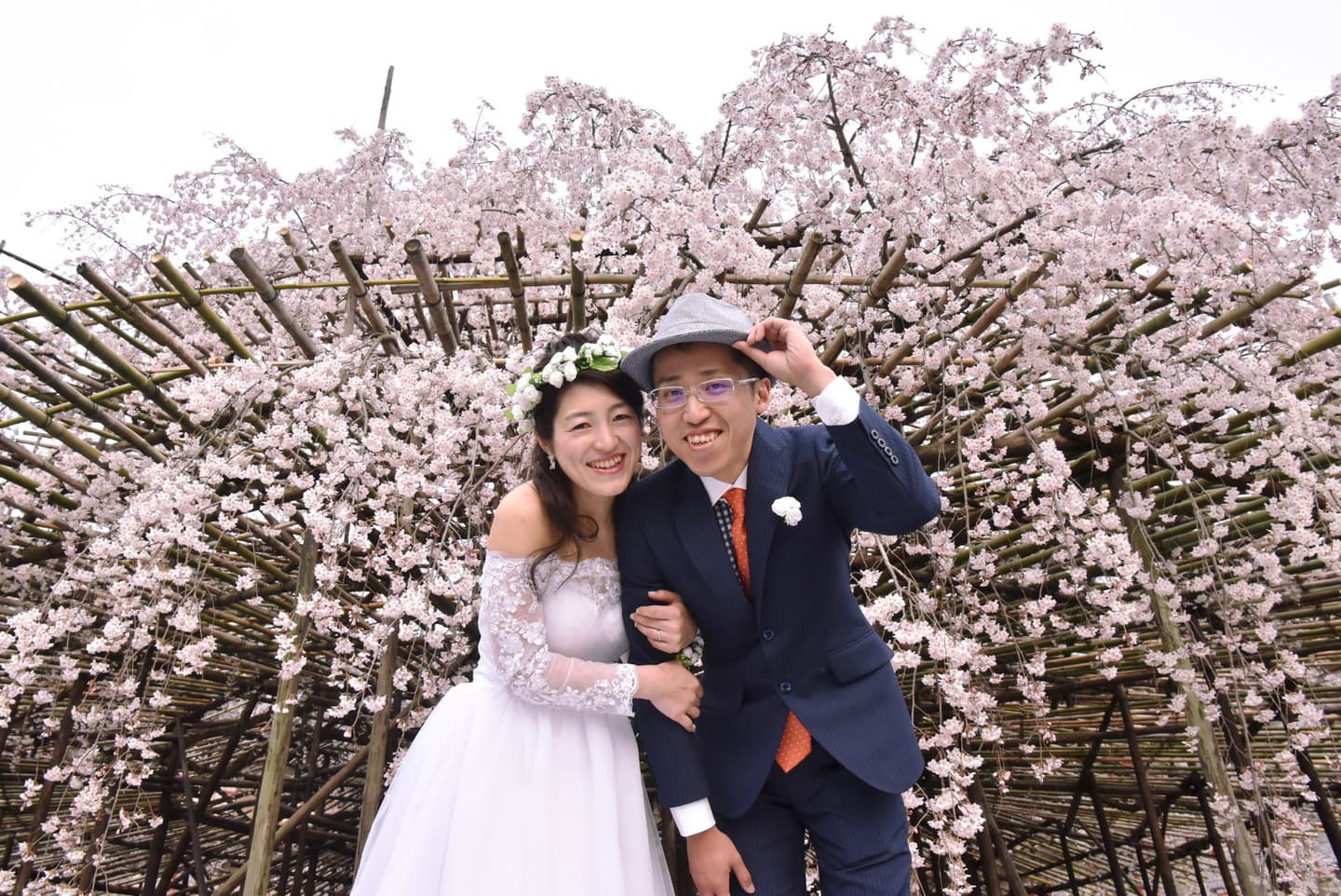 奈良でフォトウエディングの花嫁