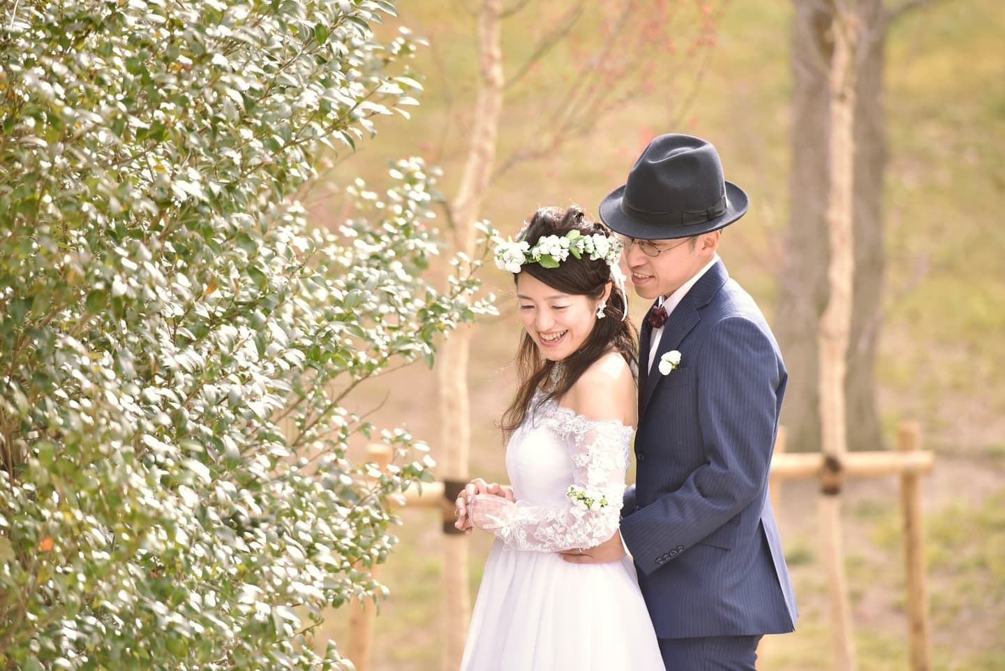 奈良でフォトウエディングの花嫁