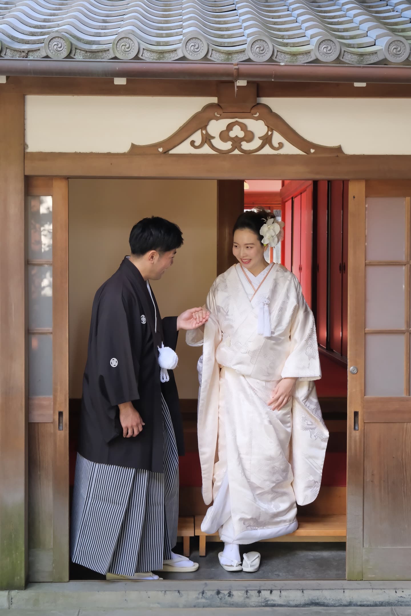 和装結婚式のレンタル白無垢の写真