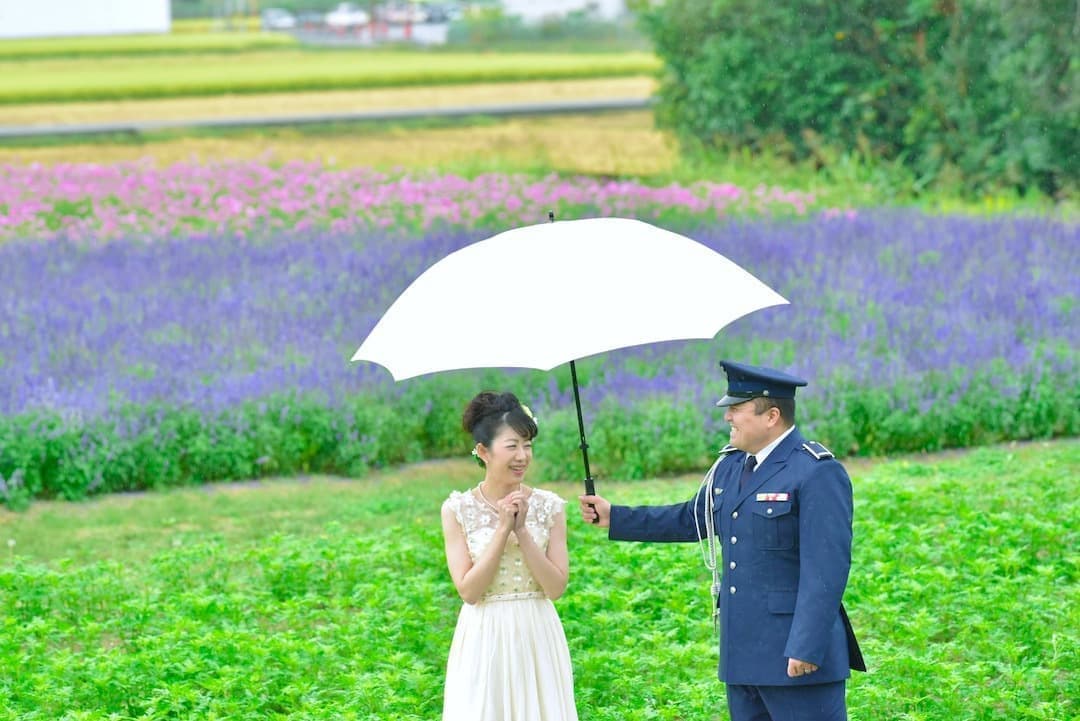 奈良でドレスの結婚写真