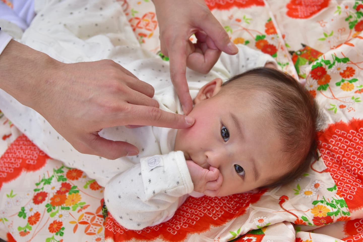 下鴨神社でのお宮参り写真