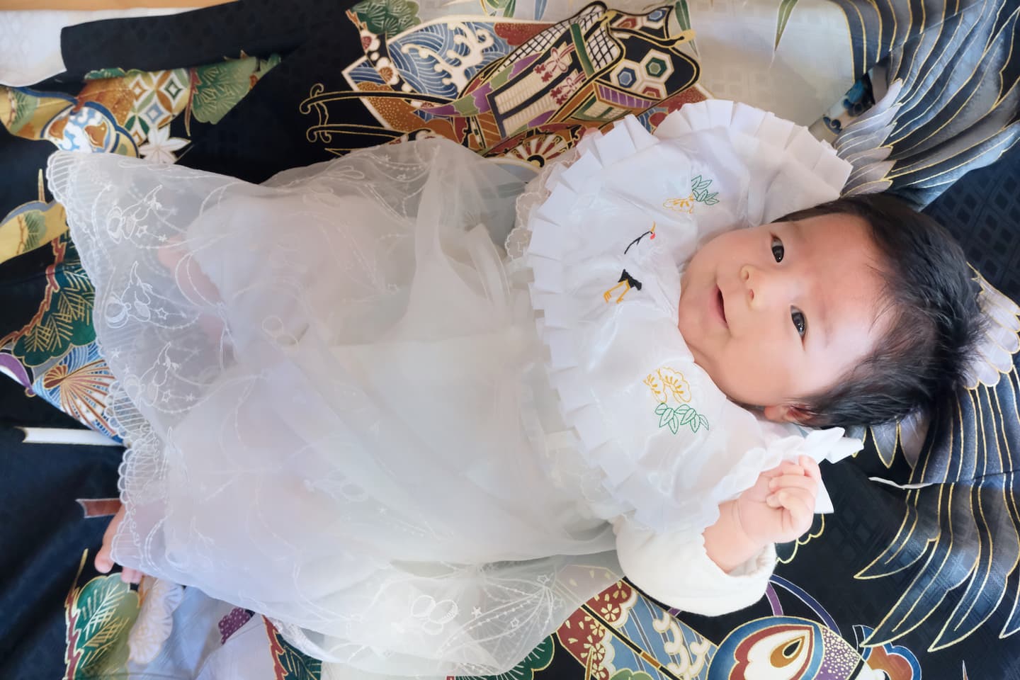 橋原神宮でのお宮参り写真