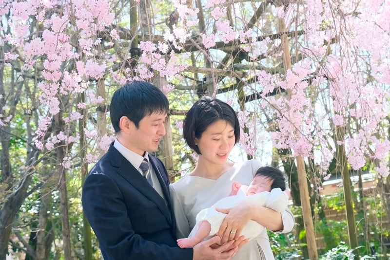 3月4月のお宮参り写真
