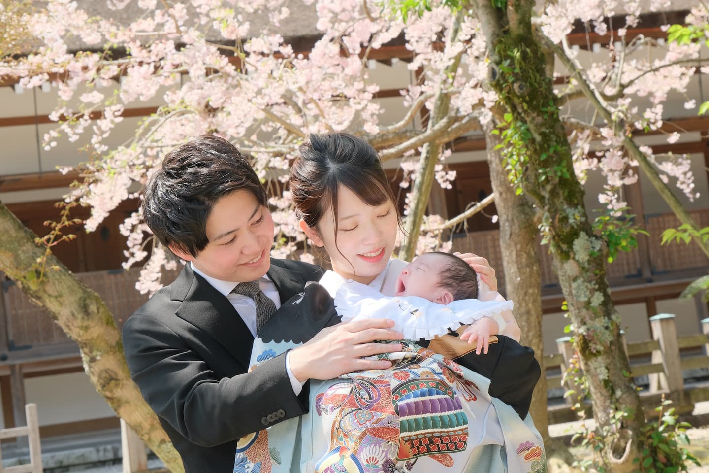 橿原神宮でお宮参りの服装