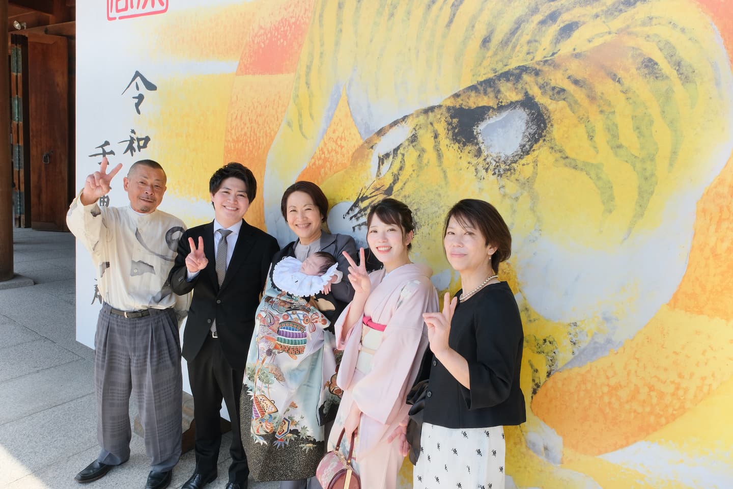 橿原神宮でお宮参りの服装