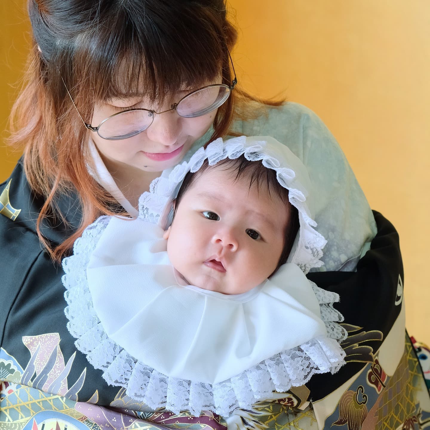 御嶽山大和本宮でお宮参りをした写真