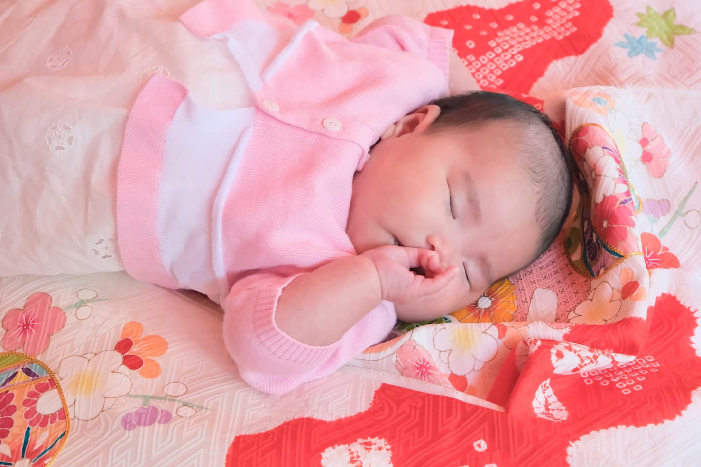 春日大社でのお宮参り写真