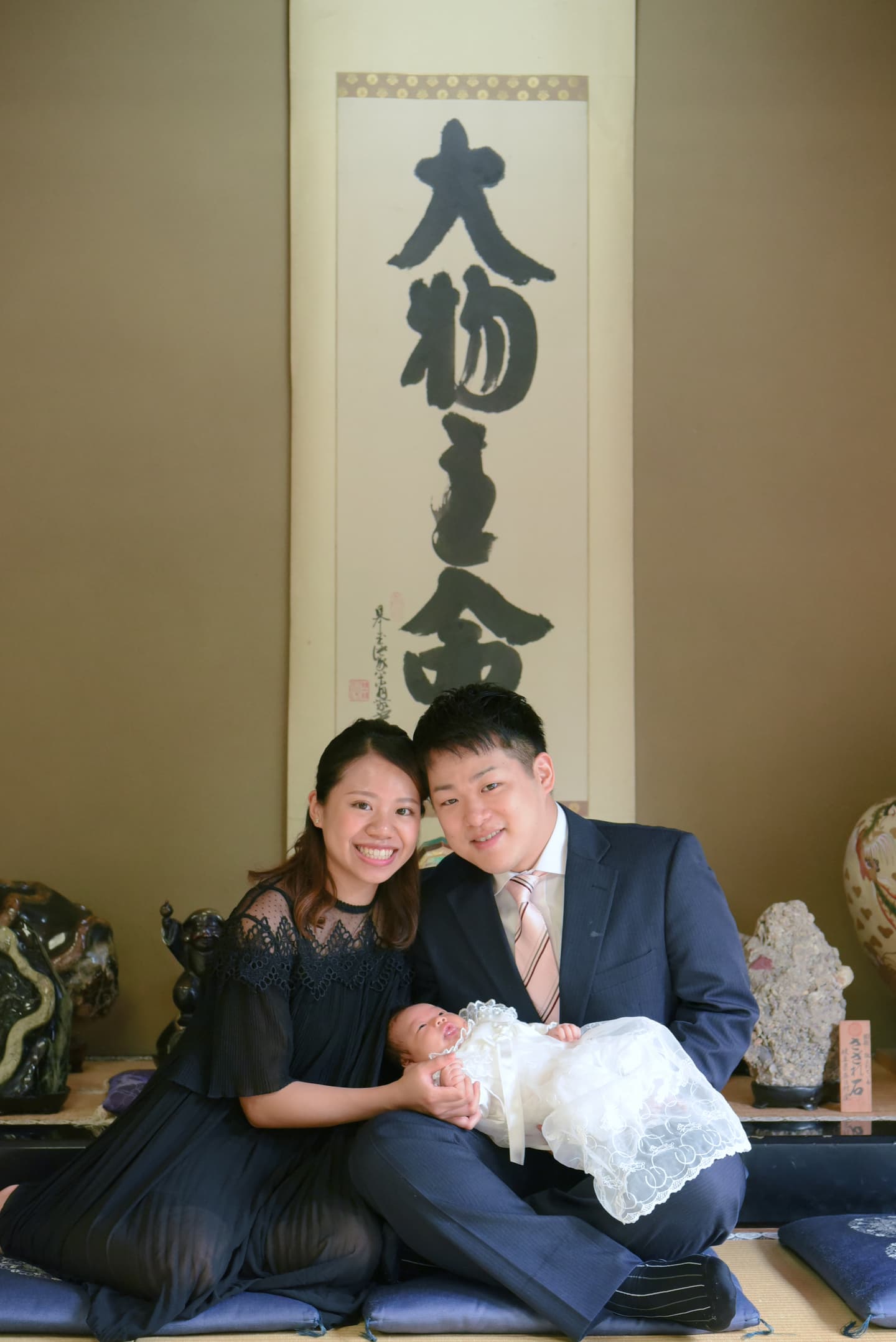 大神神社でのお宮参りの写真
