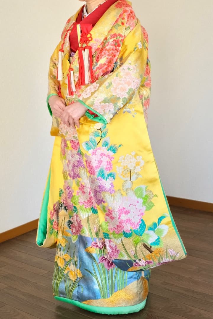 大阪前撮りの和装衣装