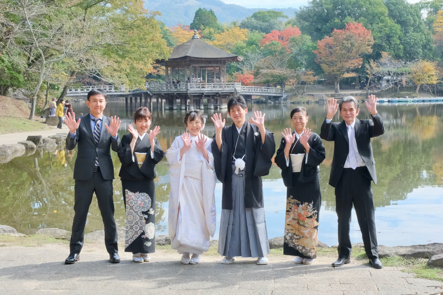 奈良和装フォトウエディングの写真