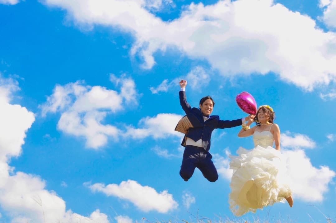 奈良ドレス結婚写真