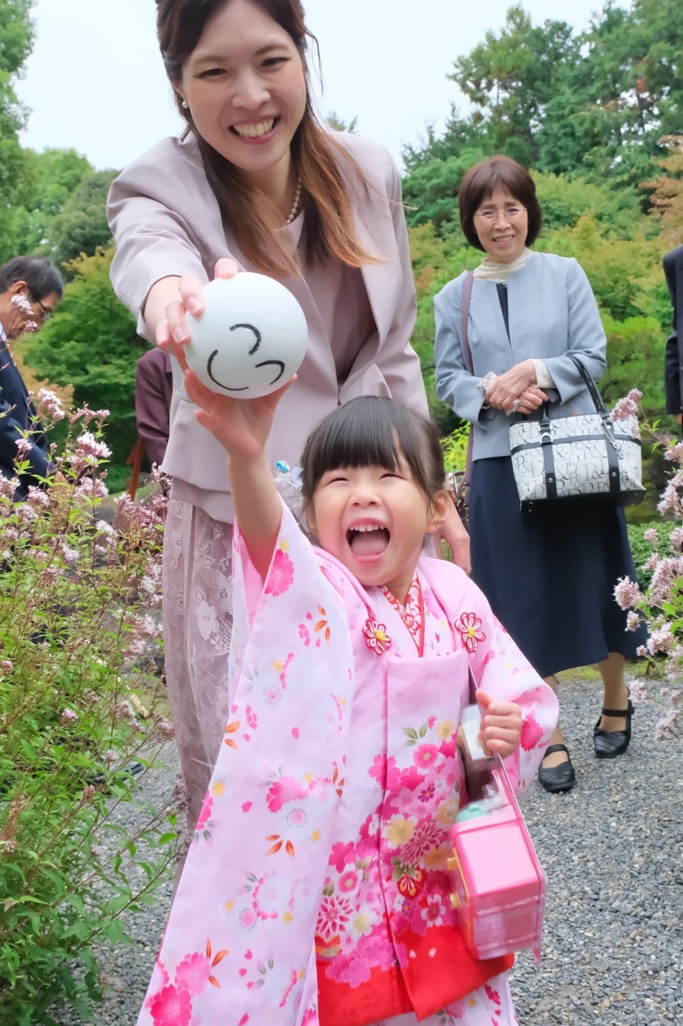 広角レンズの七五三撮影