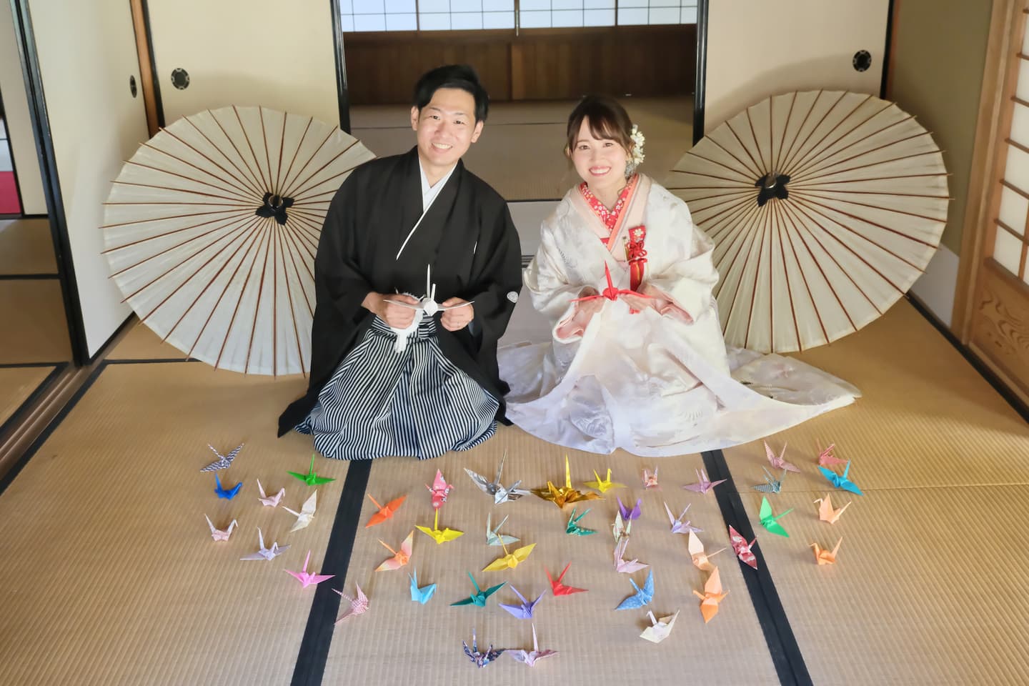 室内でのフォトウェディング
