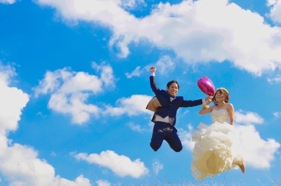 フォトウエディングの結婚写真