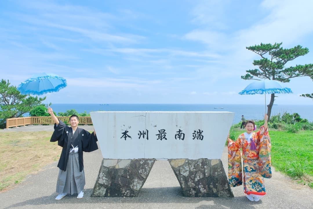 和歌山和装結婚前撮り写真
