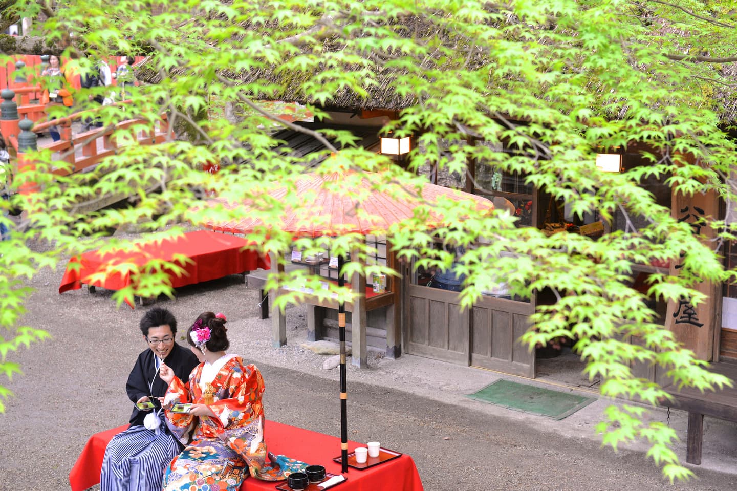 着物でフォトウェディング
