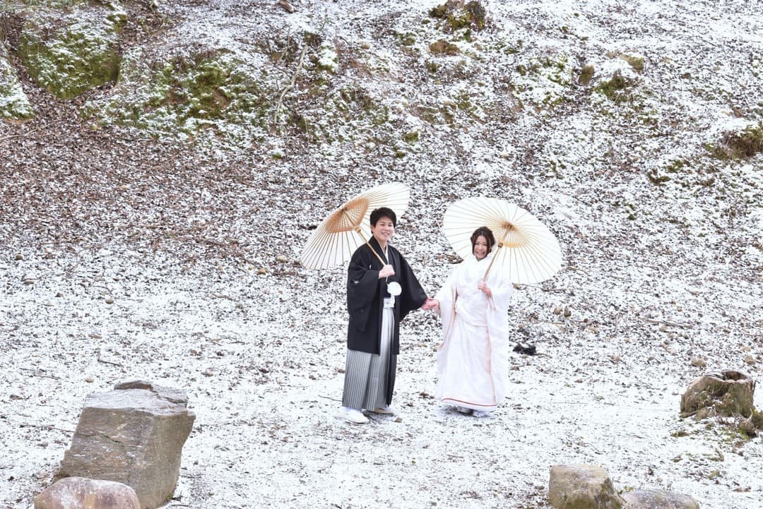 奈良和装結婚前撮り写真