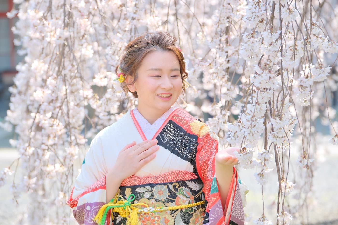奈良での成人式前撮り写真