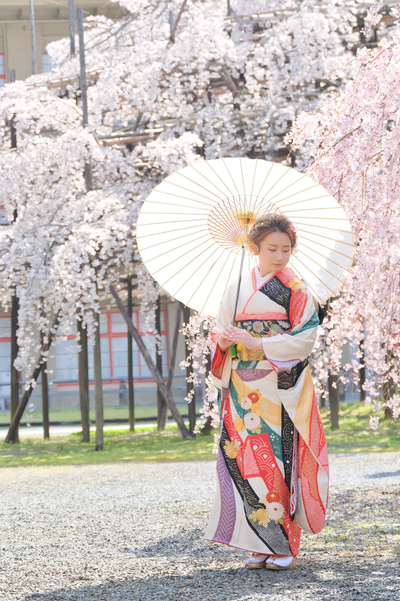 奈良での成人式前撮り写真