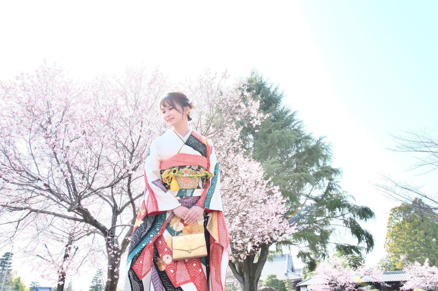 奈良での成人式前撮り写真
