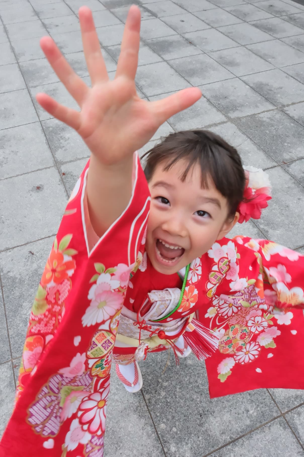広角レンズの記念写真