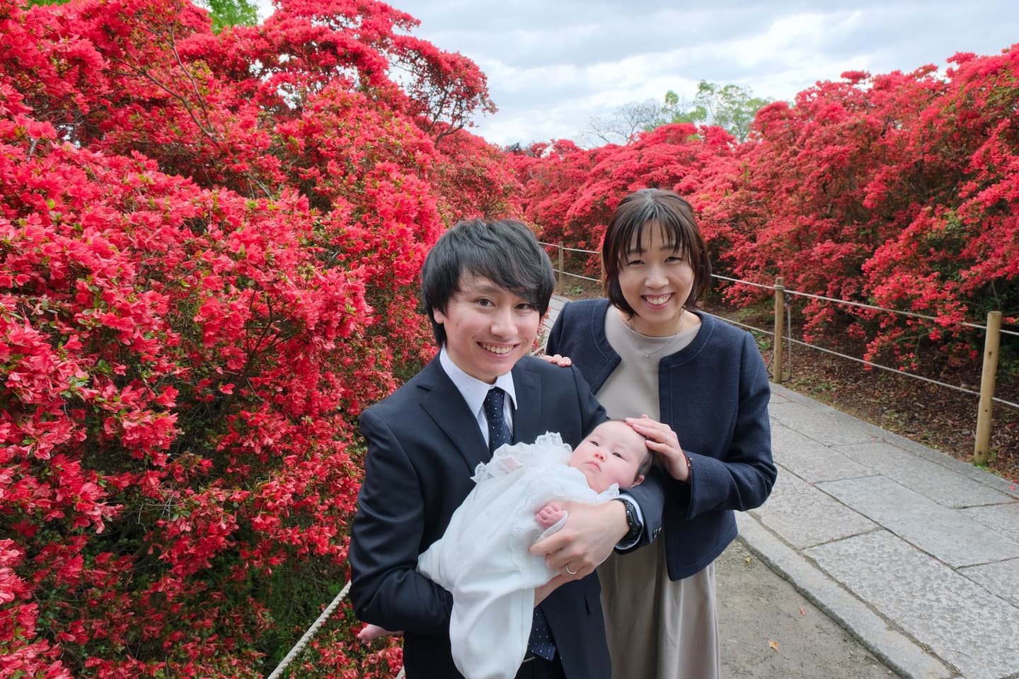 広角レンズの記念写真