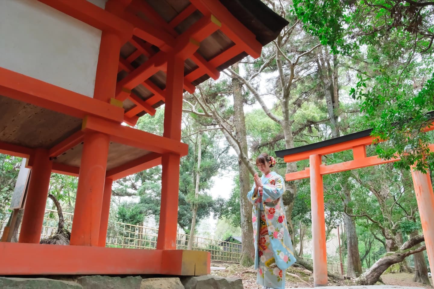 広角レンズの記念写真