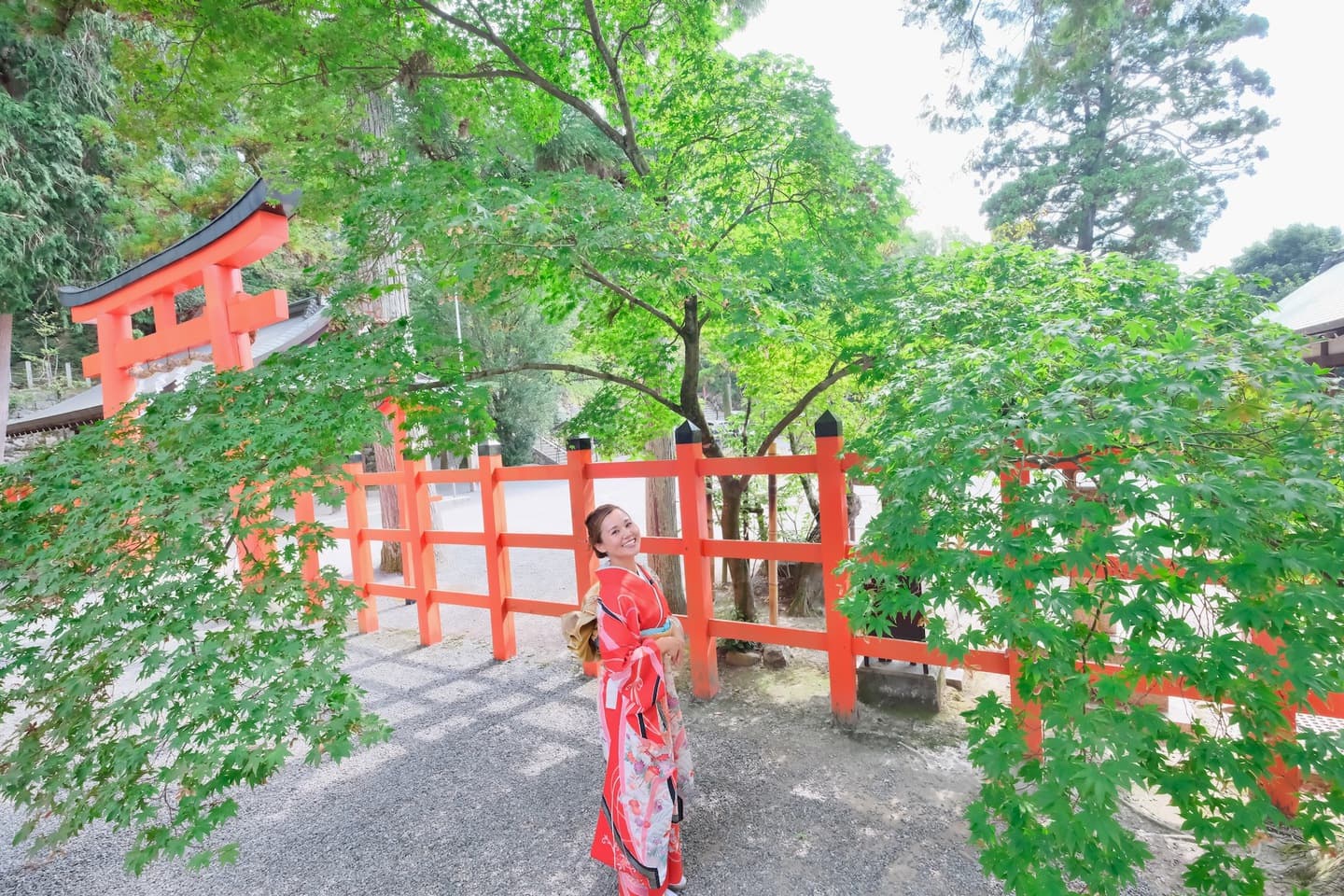 広角レンズの記念写真