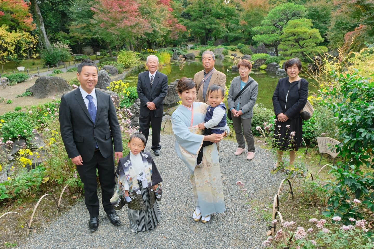 城南宮で七五三の写真