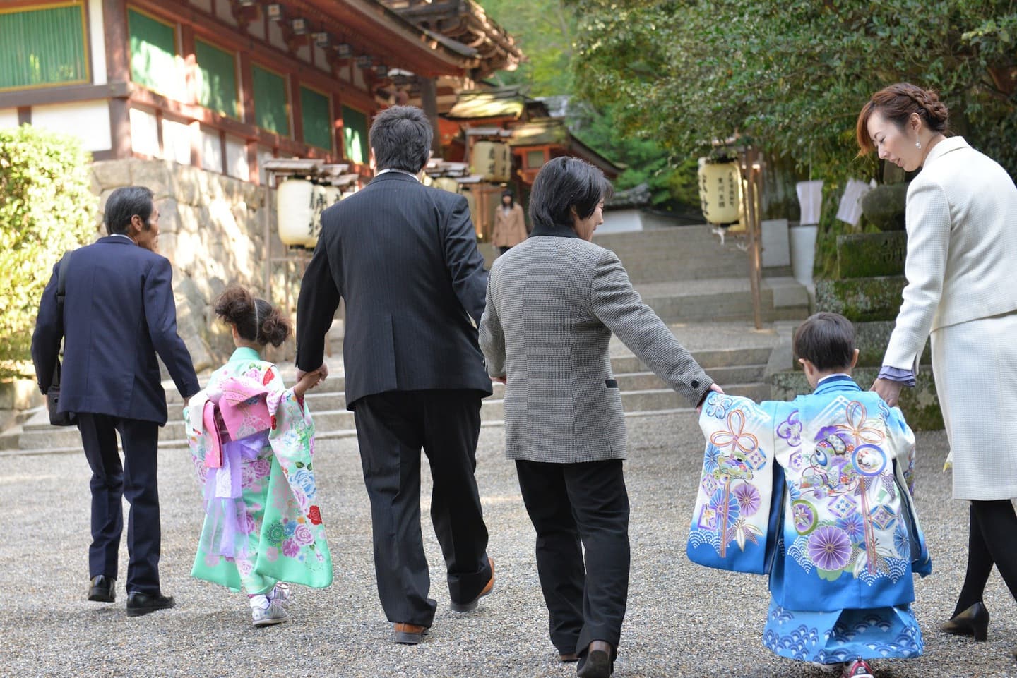 石上神宮で七五三の着物