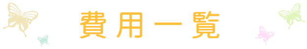 お宮参りの費用一覧