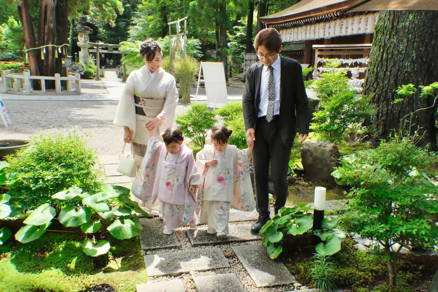 七五三の写真