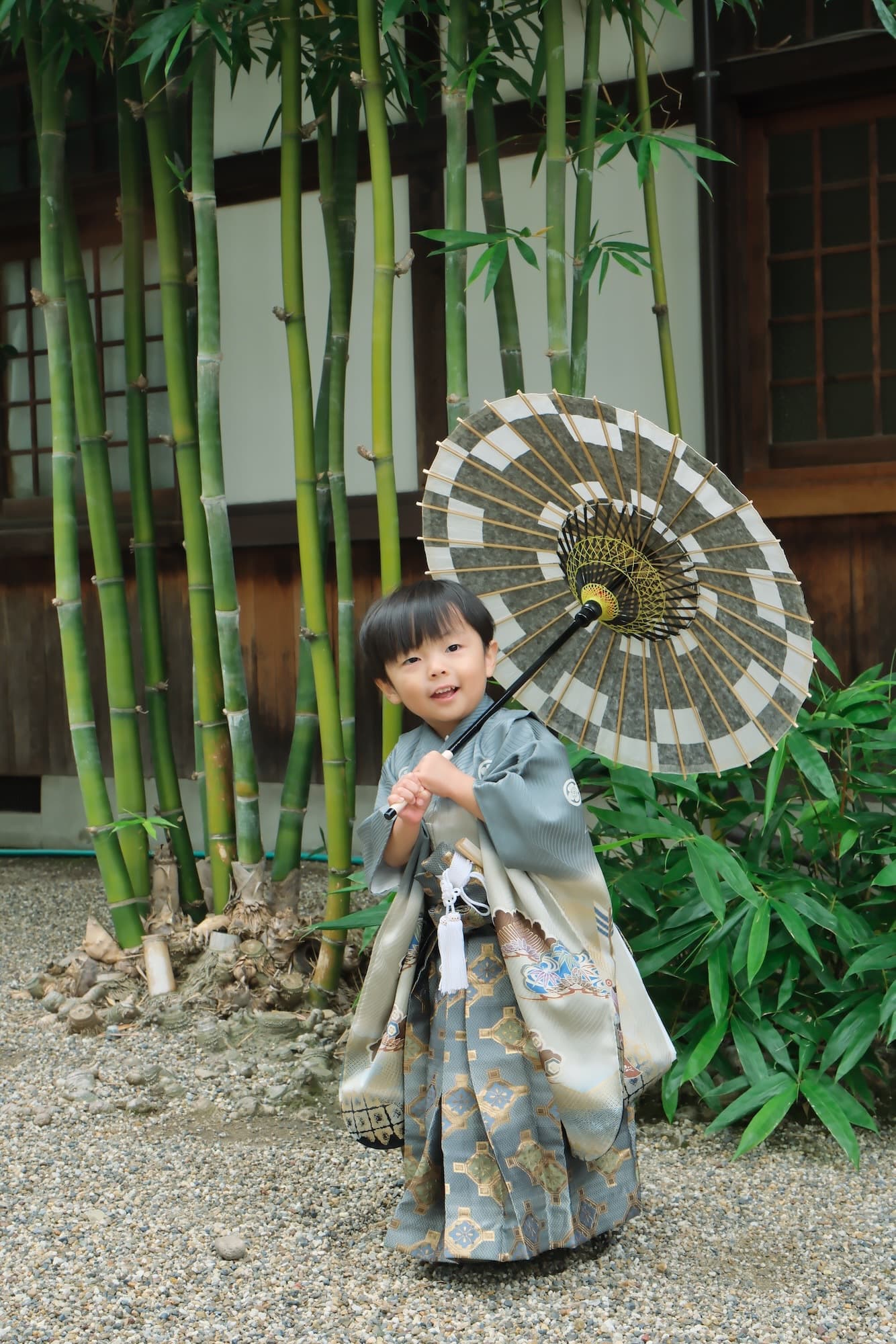 三社神社で七五三参り