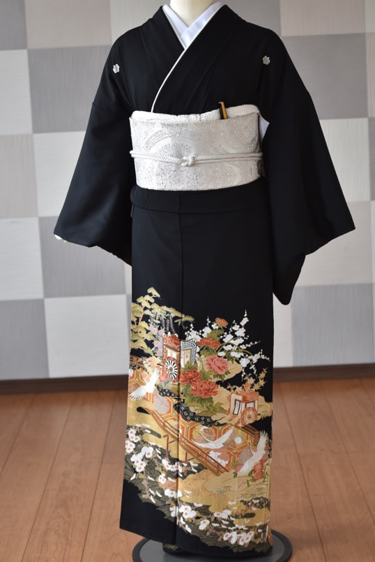留袖レンタル自宅着付け