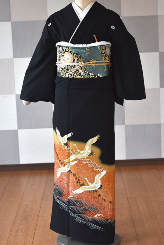 留袖レンタル自宅着付け