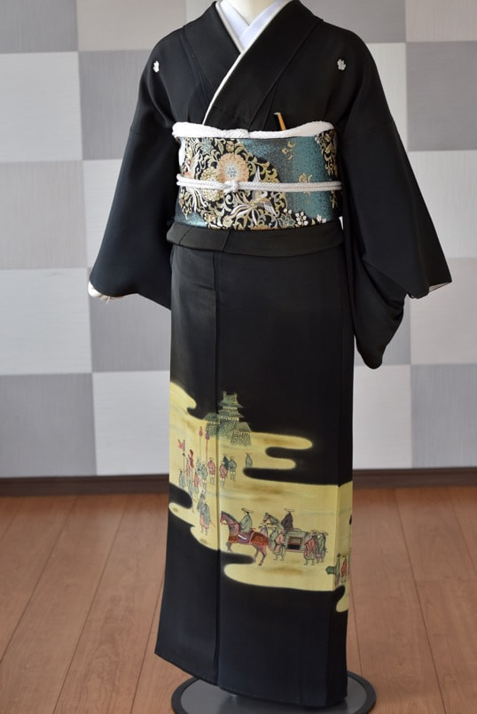 母親も結婚式用にレンタル着付けできる留袖