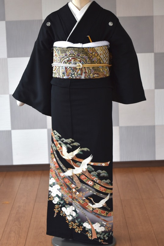 留袖レンタル自宅着付け