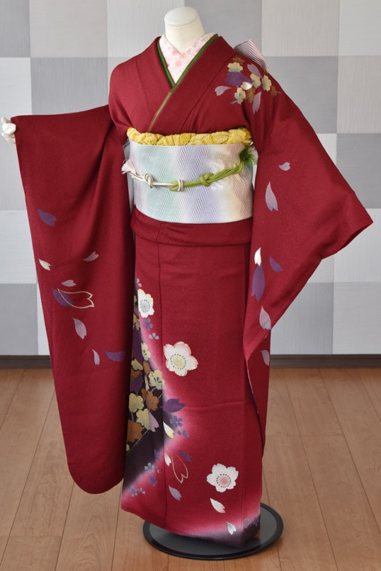 結婚式振袖レンタル赤